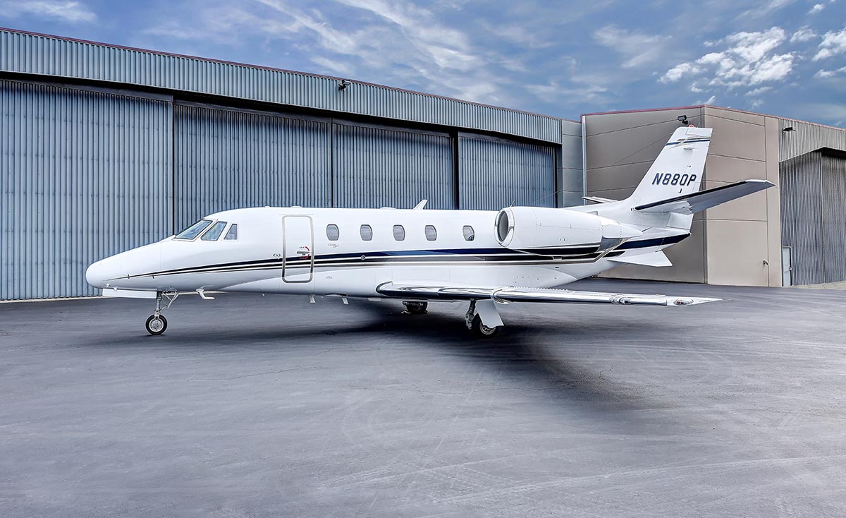 Cessna Citation XL N880P Seattle Private Jet Charter Erin Air